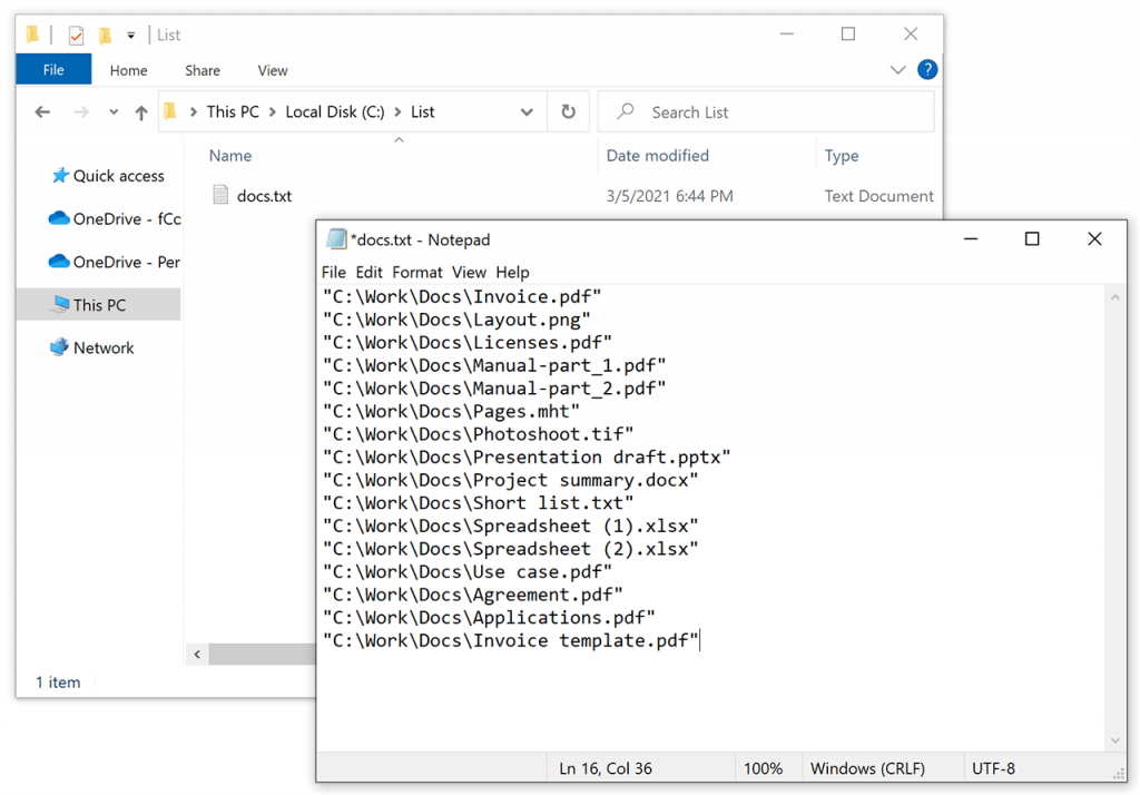 How to Batch Print Multiple Files from a List